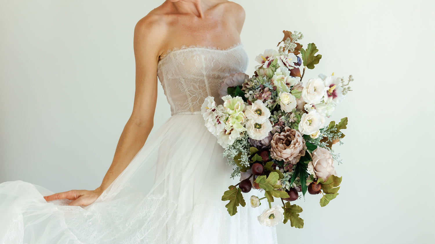 fake wedding flowers at Afloral