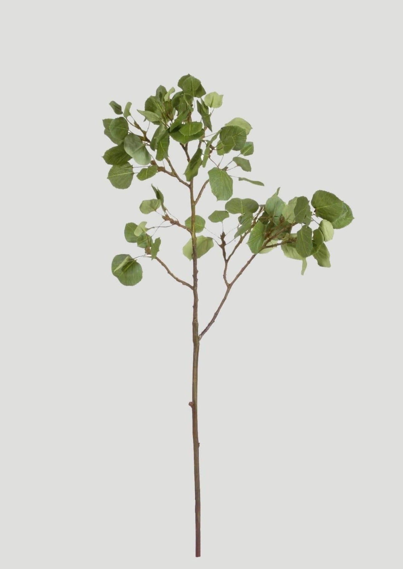 Afloral Faux Branches Green Aspen Leaf Branch