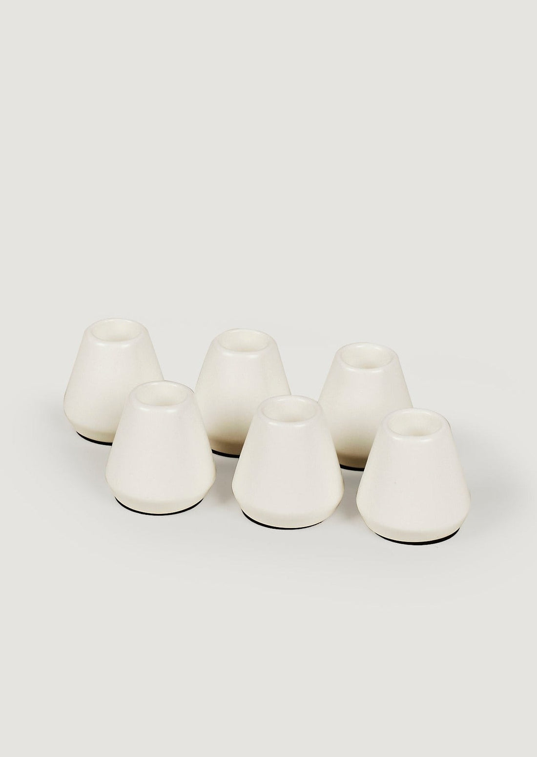 Home Accents Set of 6 White Candle Holders at Afloral 
