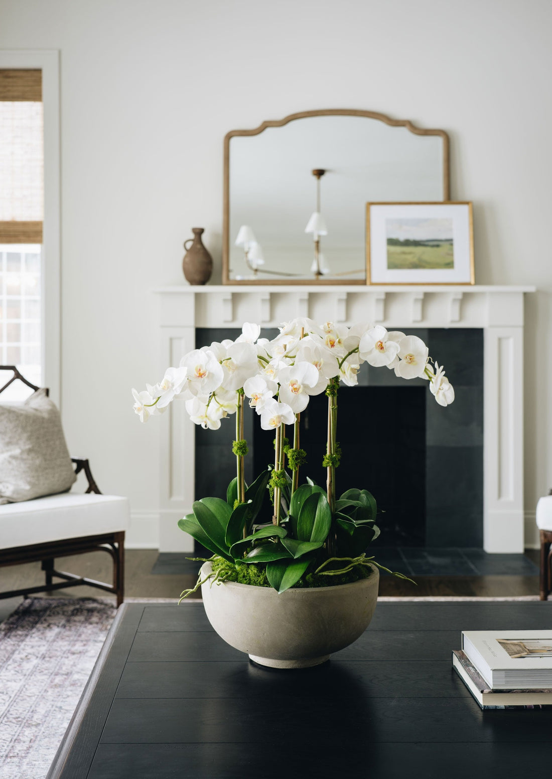Artificial Orchid Arrangement for the Living Room