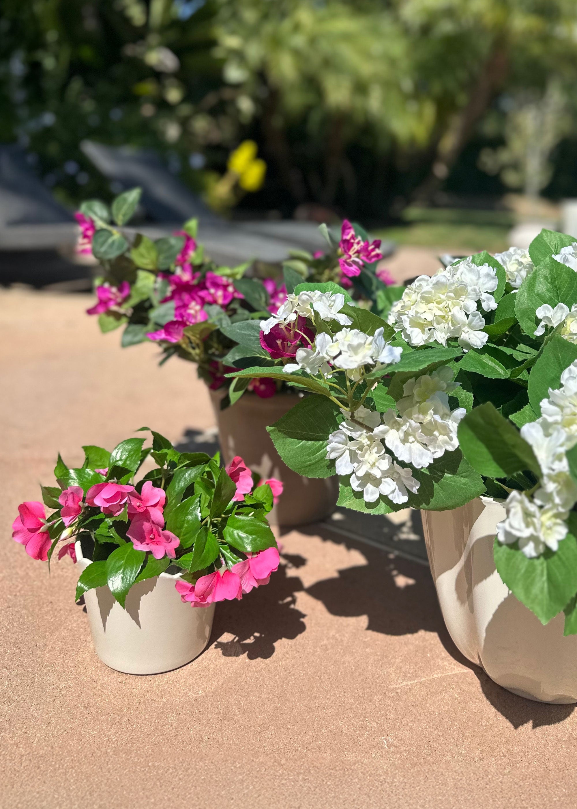 Artificial Outdoor Impatiens