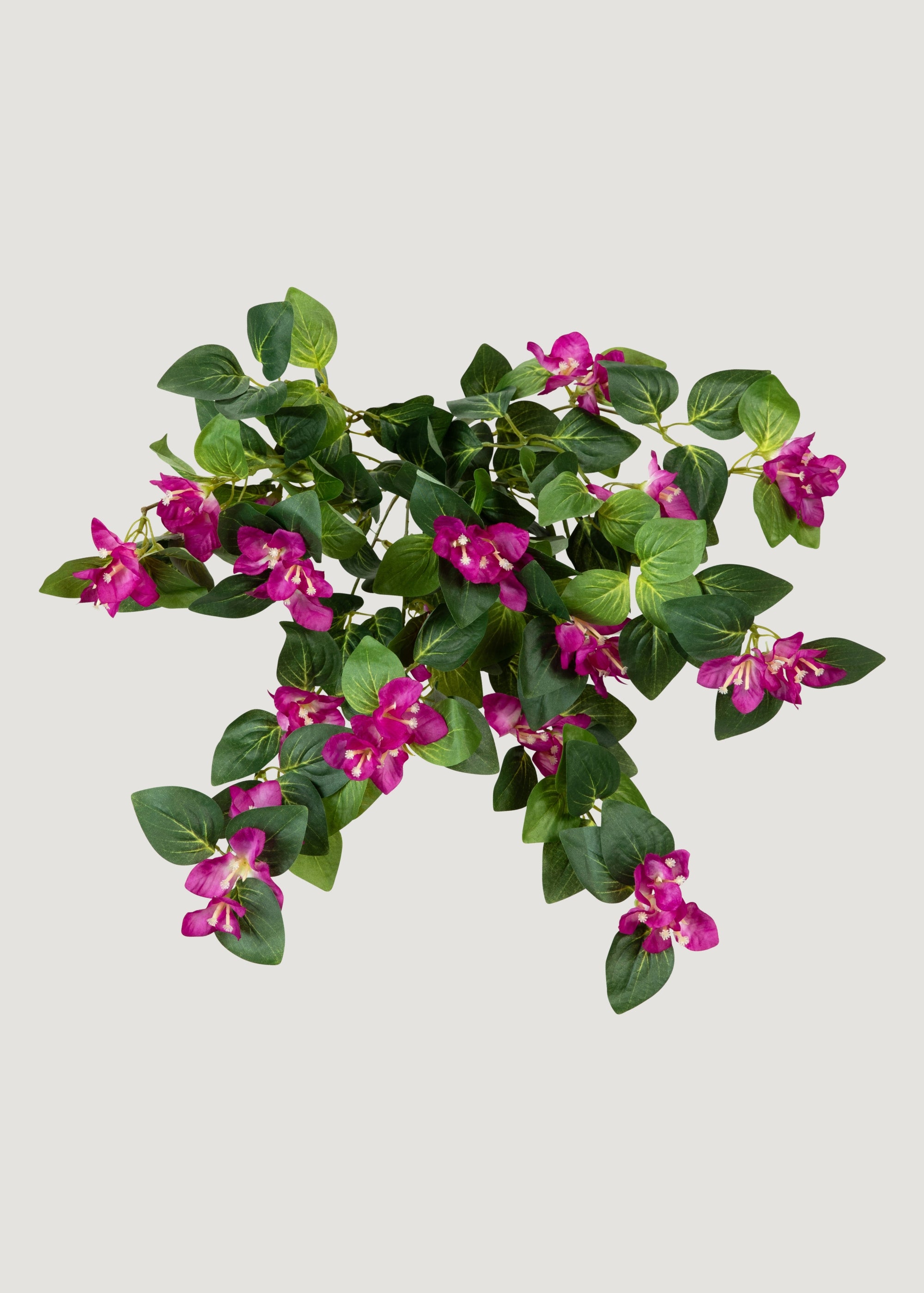 artificial bougainvillea hanging plant 25" Hanging Magenta Bouganvilla Plant