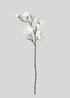 Faux Magnolia Flower Branch