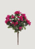 Artificial Azalea Flower Bush in Fuchsia