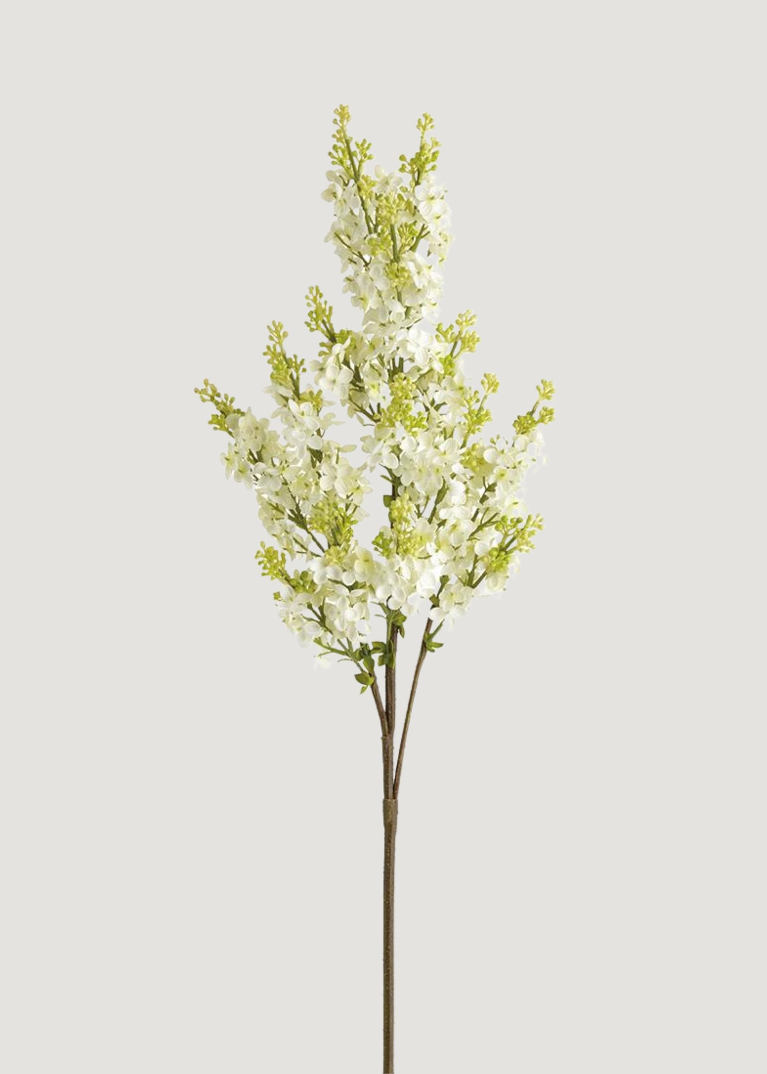Cream Artificial Blooming Lilac Branch