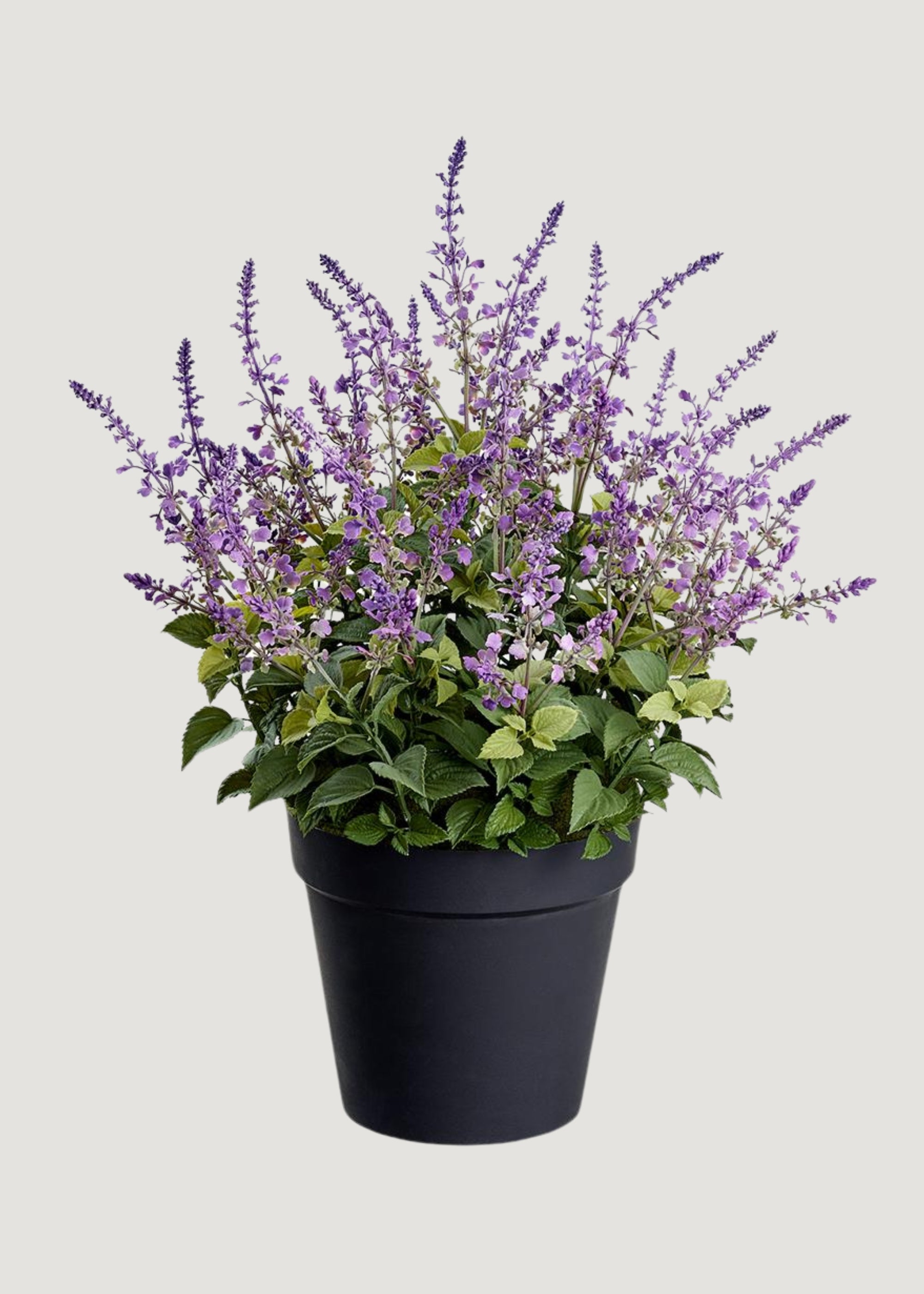 Artificial Potted Lavender Plant