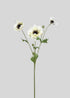 Cream White Fake Anemone Flowers