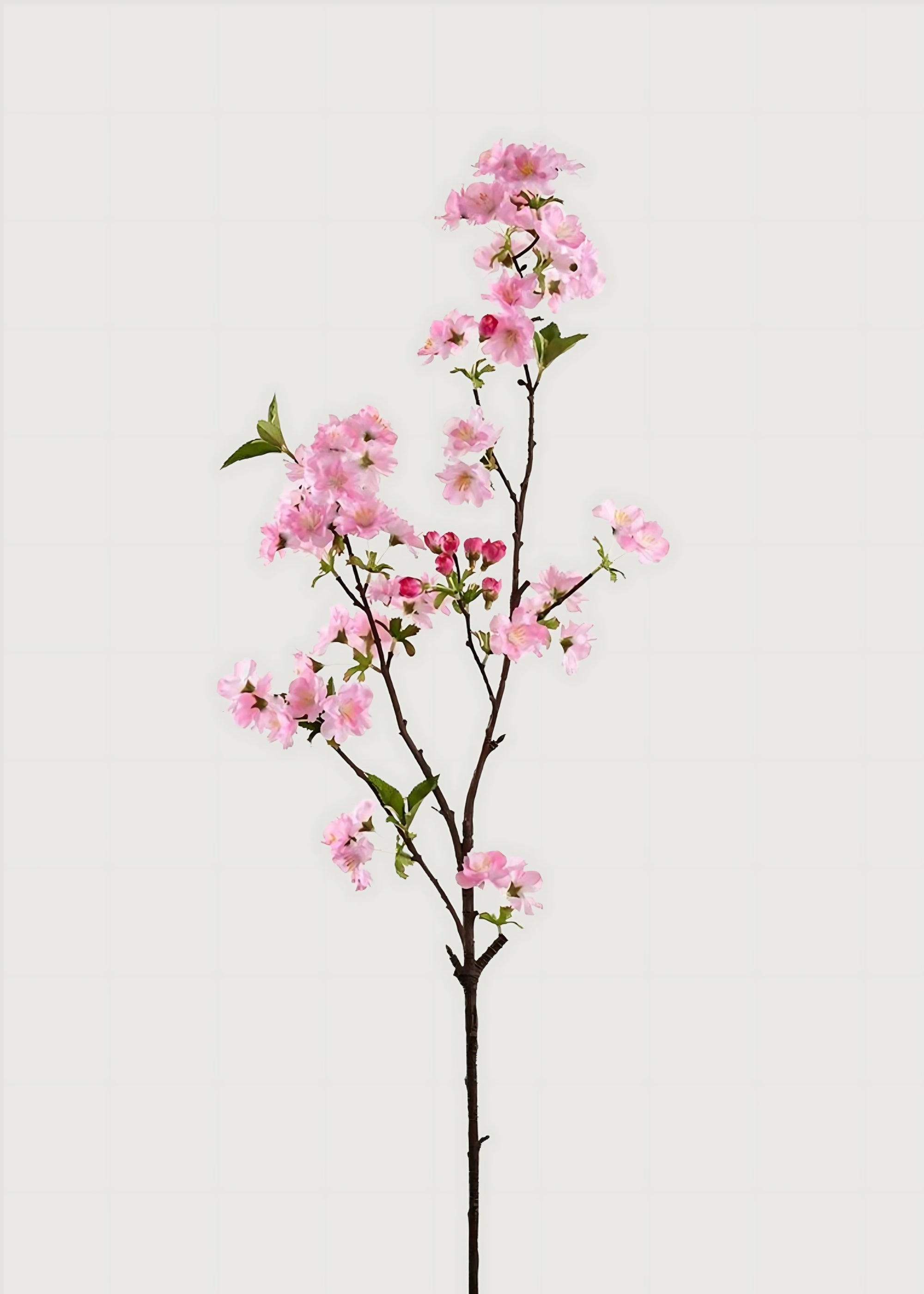 Pink Artificial Cherry Blossom Branch