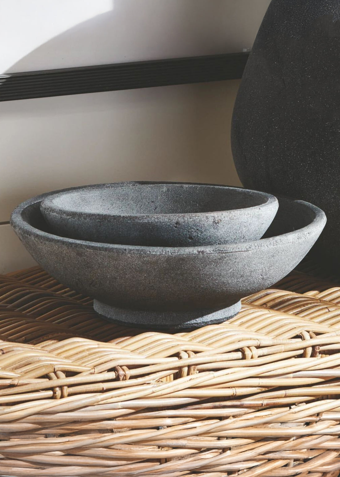 Handmade Black Bowls
