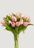 Artificial Tulip Flower Bouquet in Pink