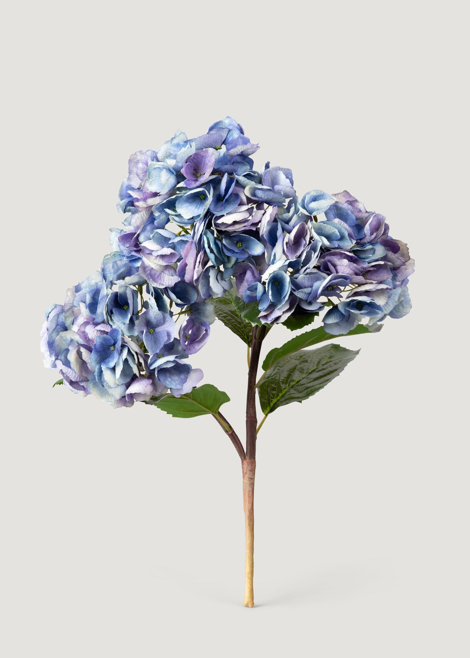 Large Lavender and Blue Artificial Hydrangea