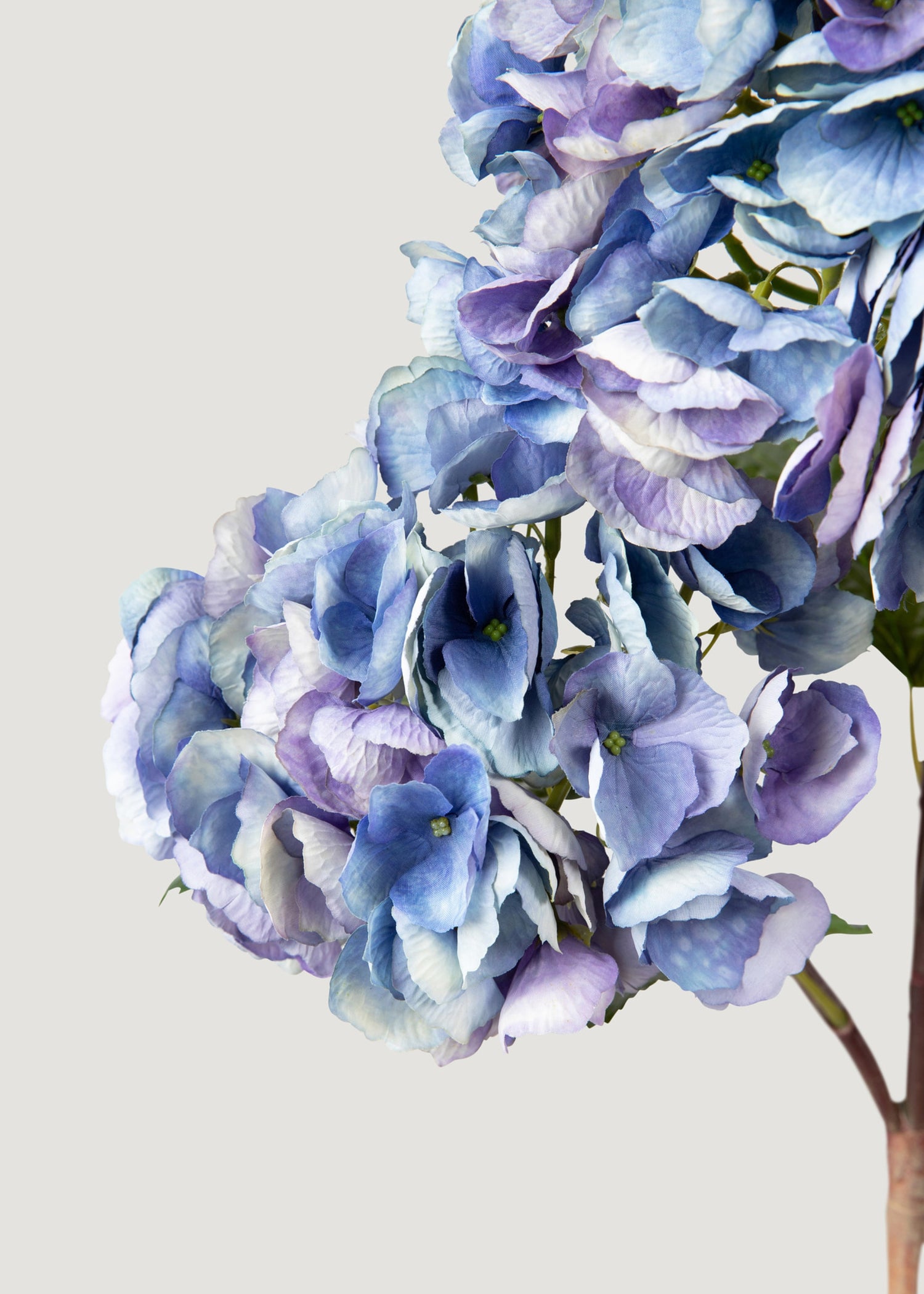Lavender and Blue Artificial Hydrangea