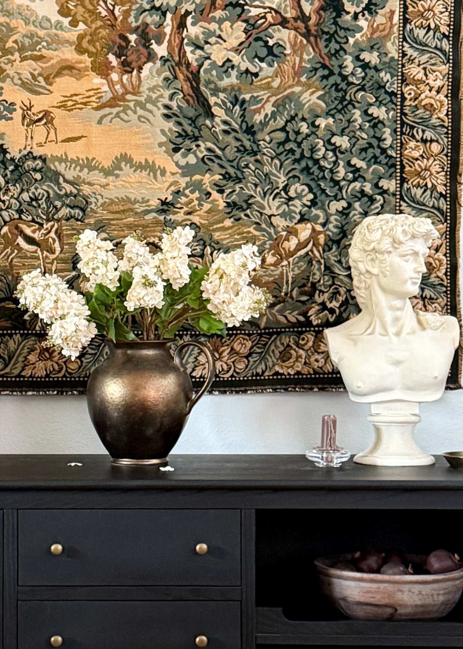 Artificial Lilac Arrangement