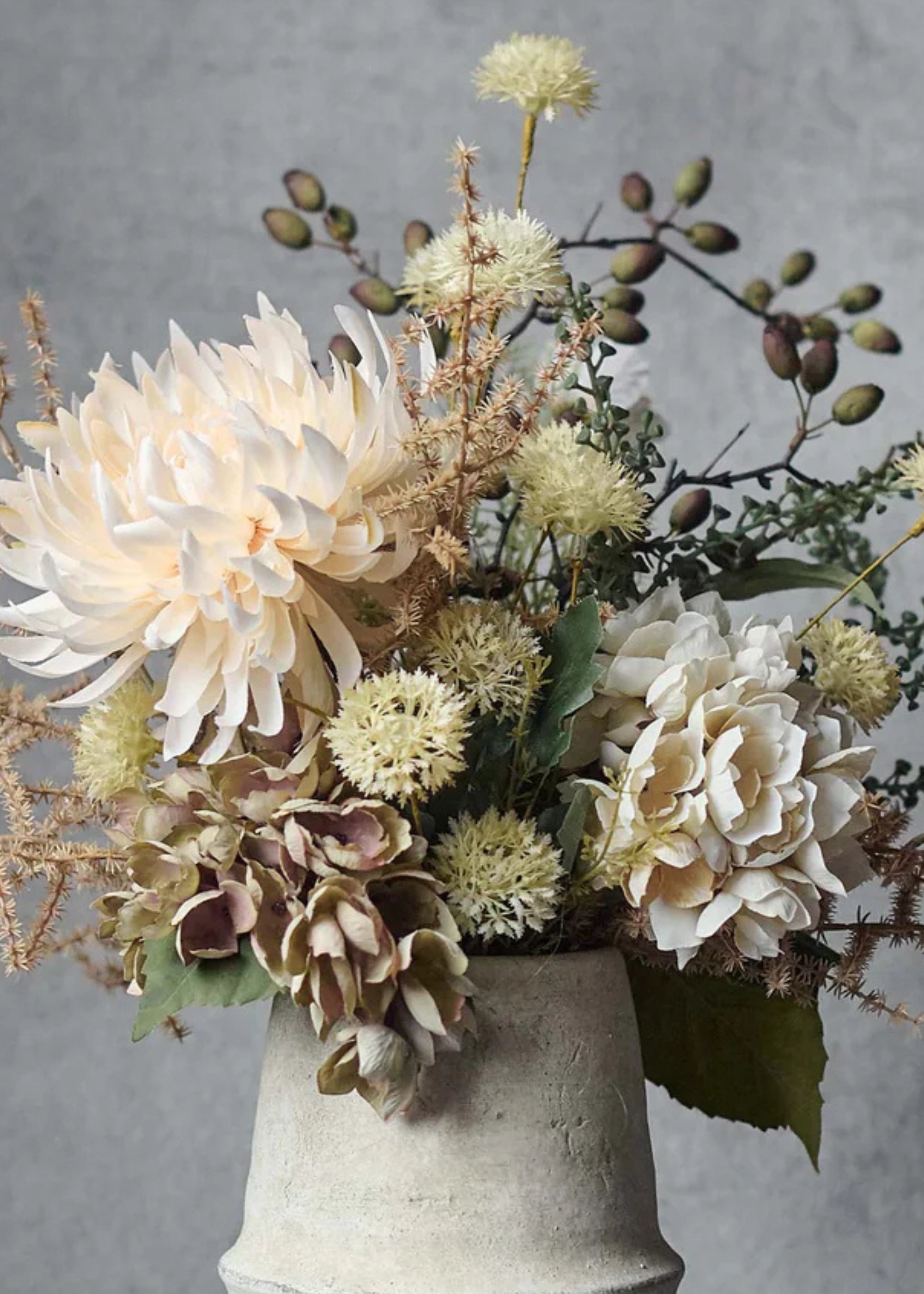 Faux Wildflower Arrangement