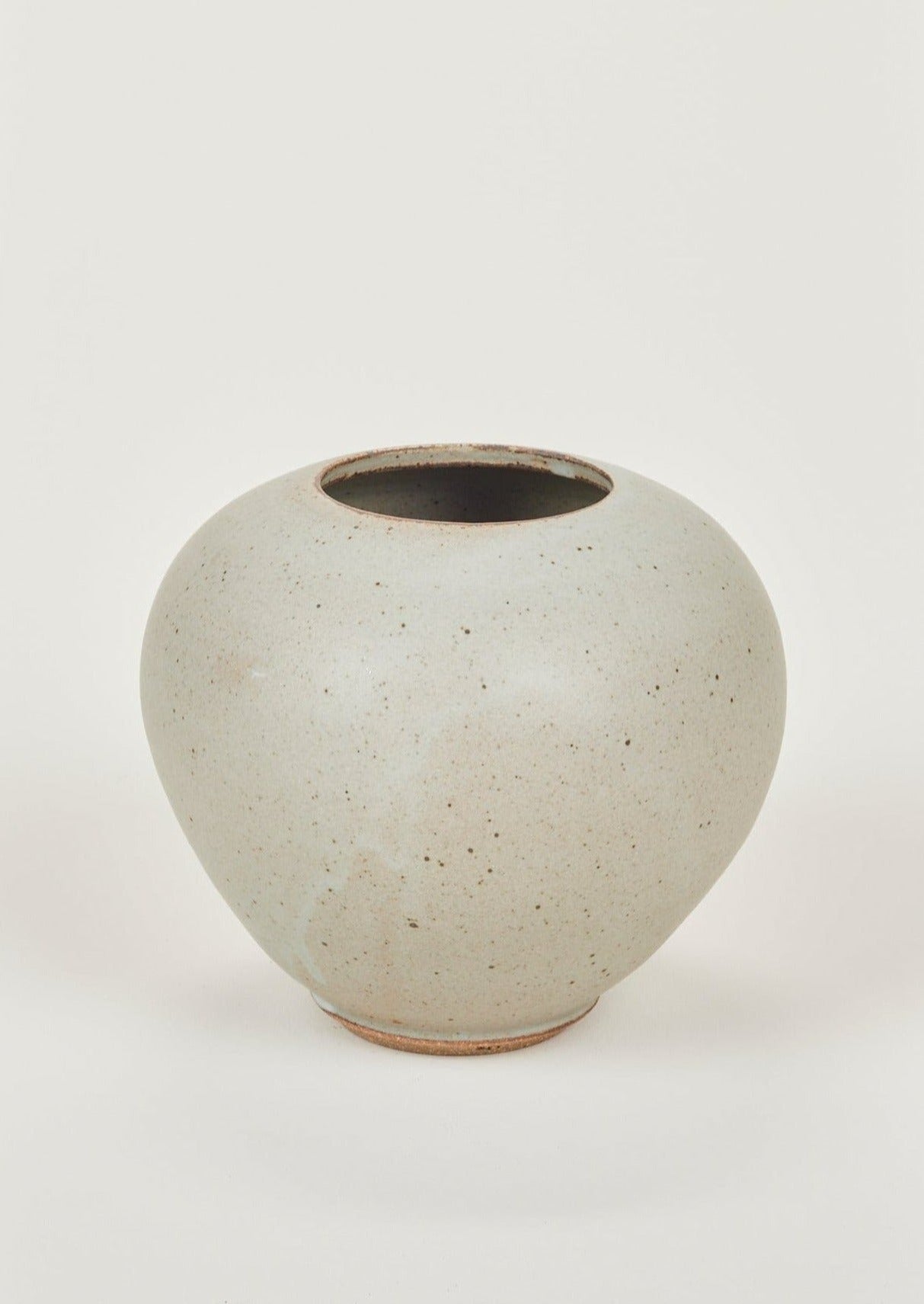 Afloral Handmade Vases Clay Rose Bowl Vase in Pistachio Glaze