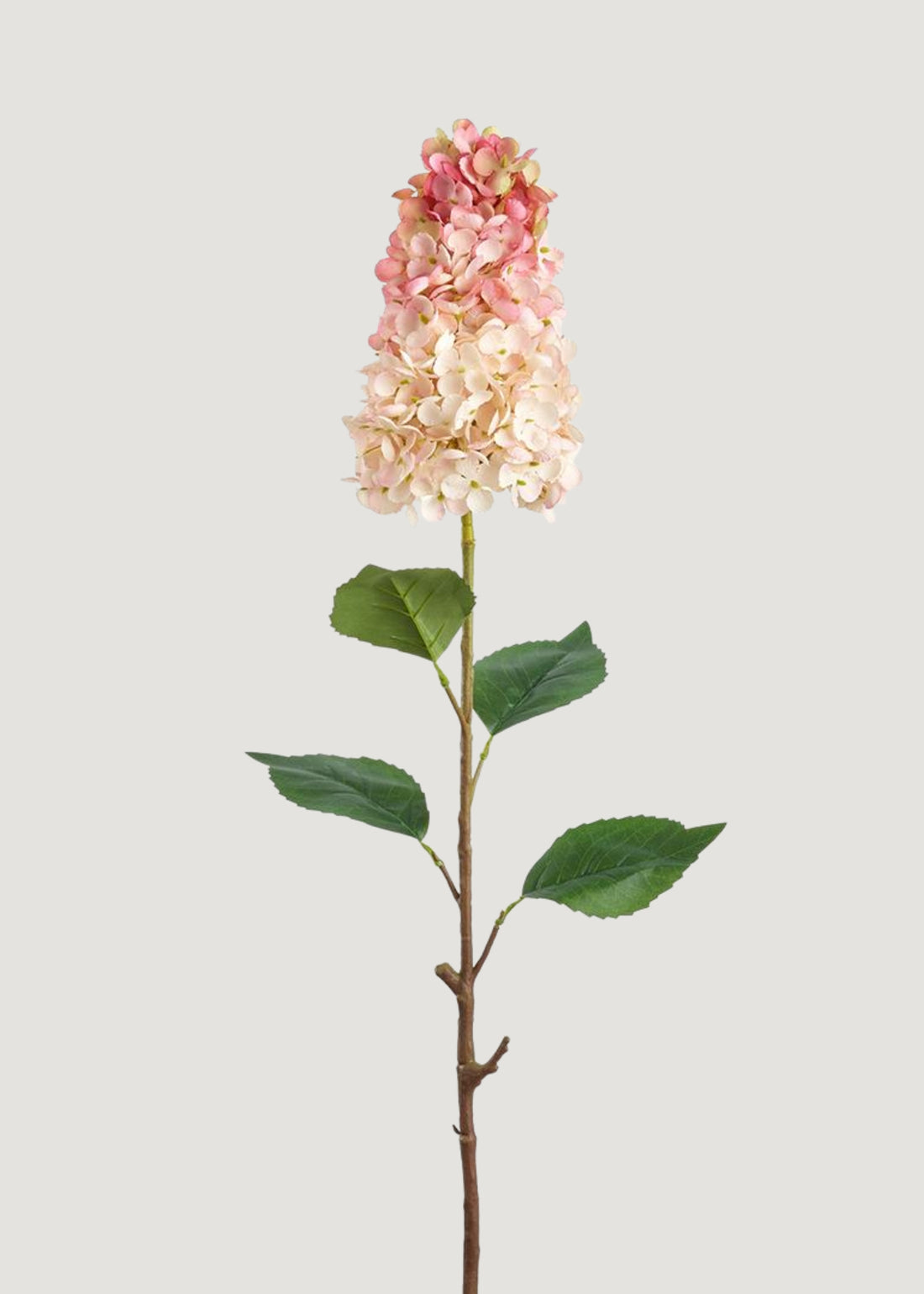 Peach Pink Artificial Cone Hydrangea