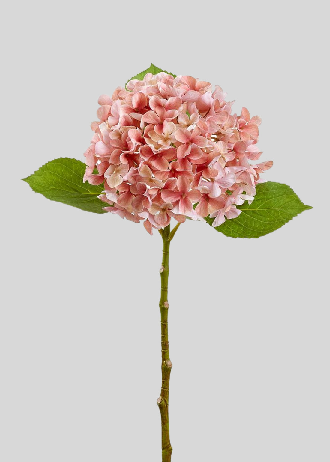 Mauve Pink Fake Hydrangea Flower