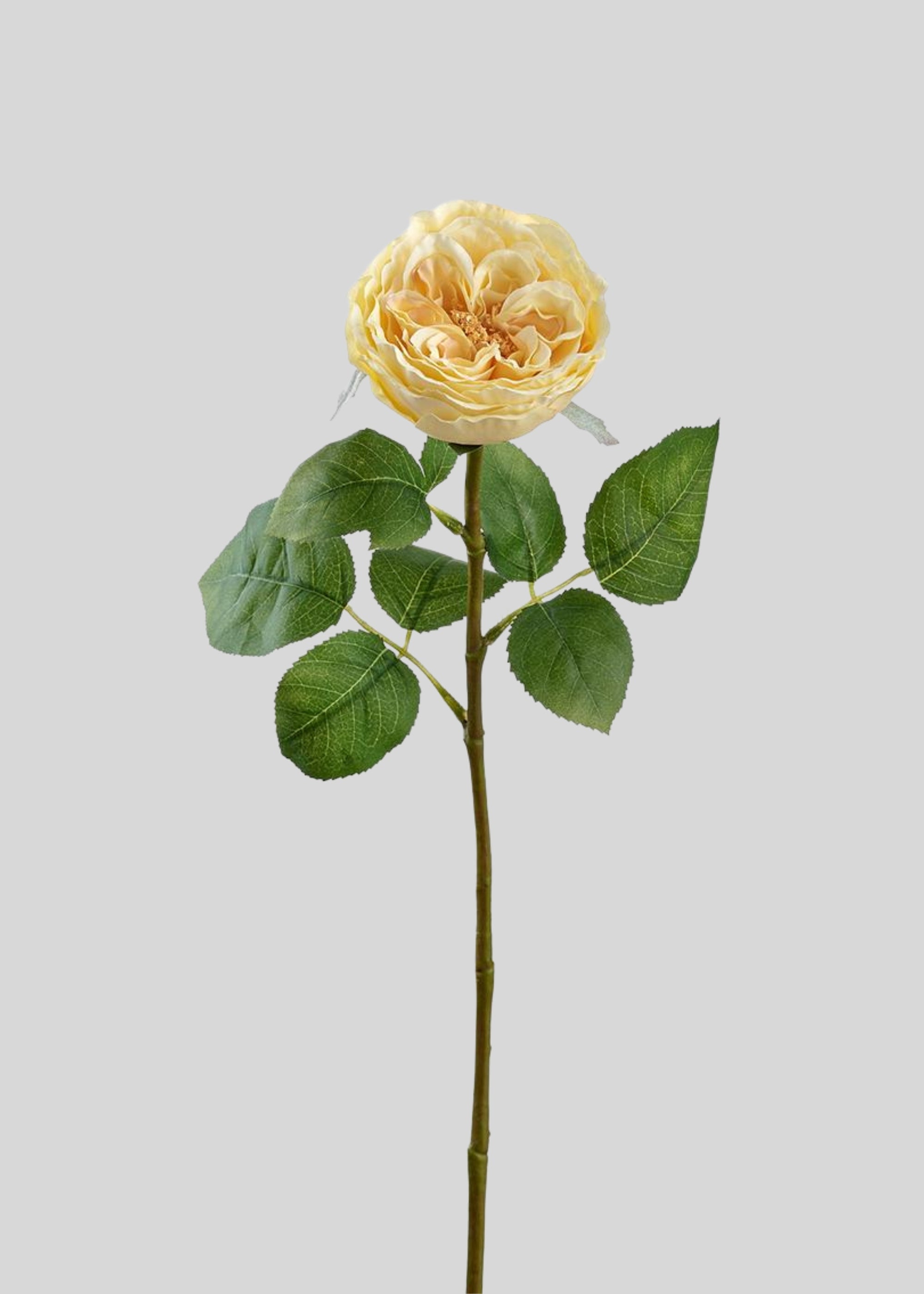Fake Flower Rose in Yellow