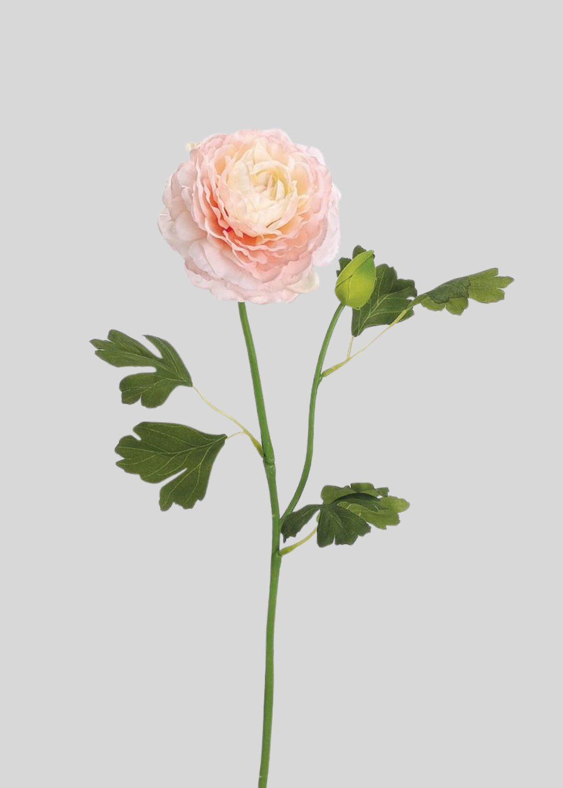 Soft Pink Artificial Ranunculus Flower