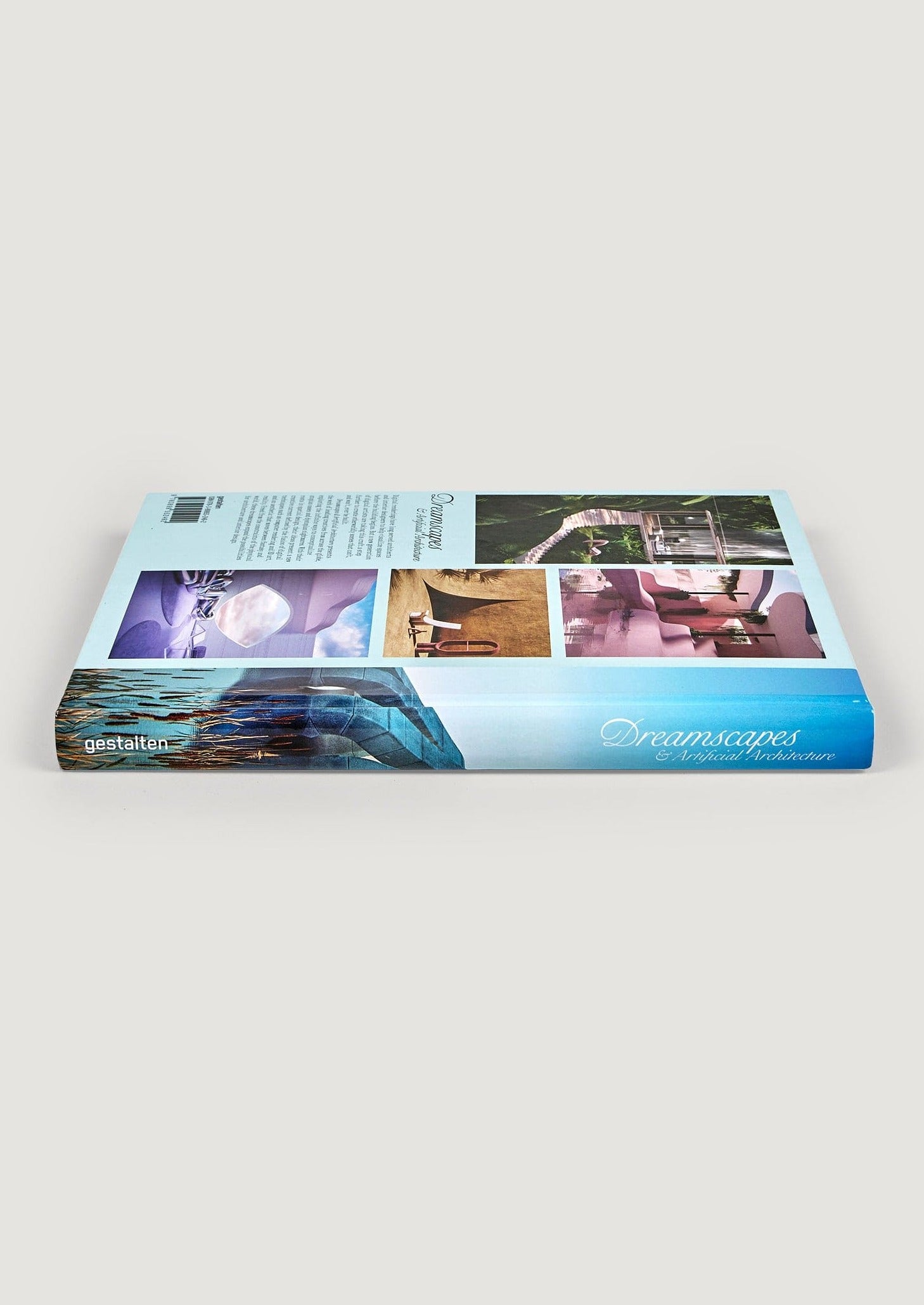 Afloral Book Spine View of Dreamscapes & Artificial Architecture