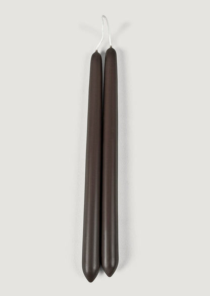 Beeswax Taper Candles in Chestnut at Afloral