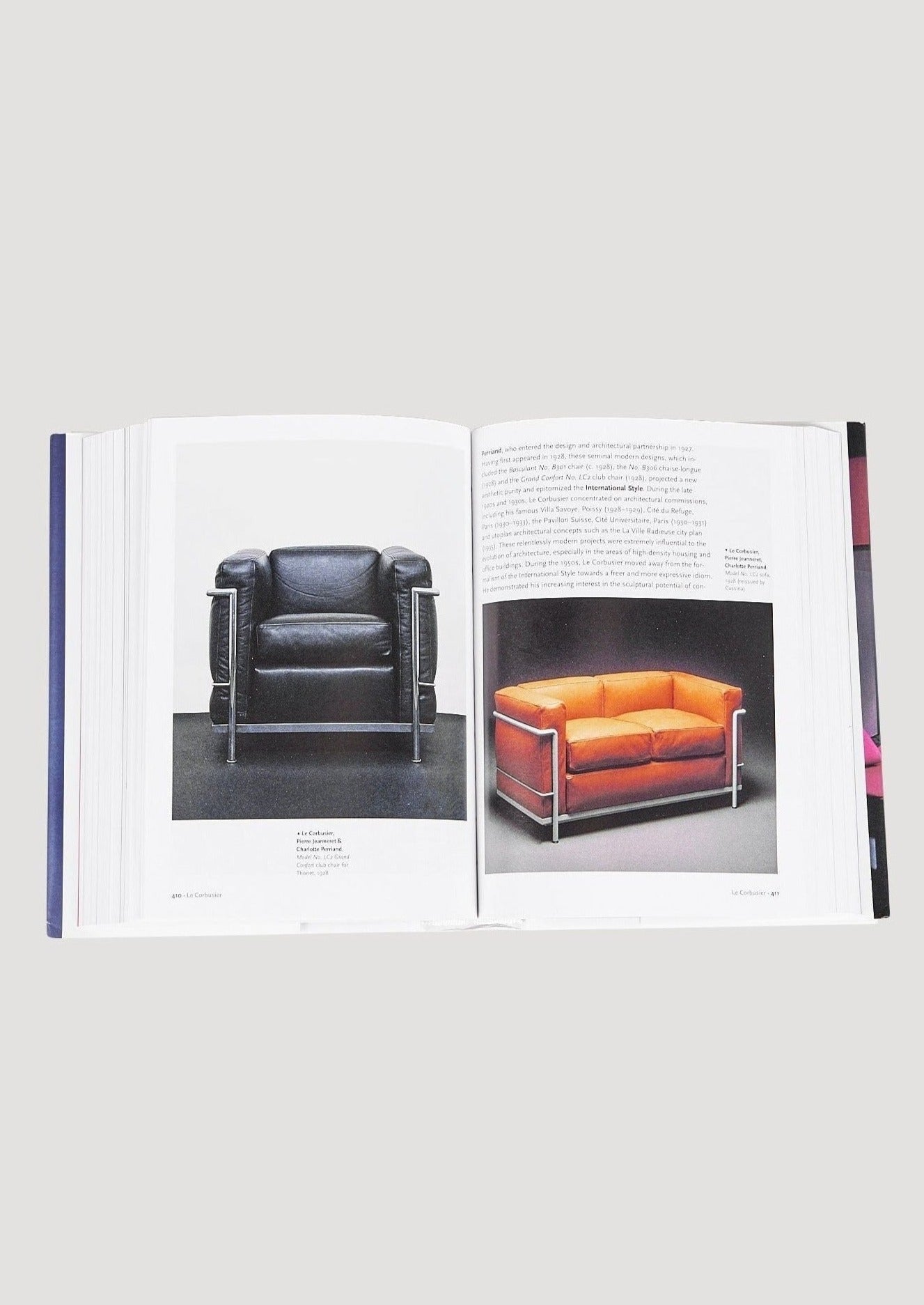Afloral Open Book View of Design of the 20th Century
