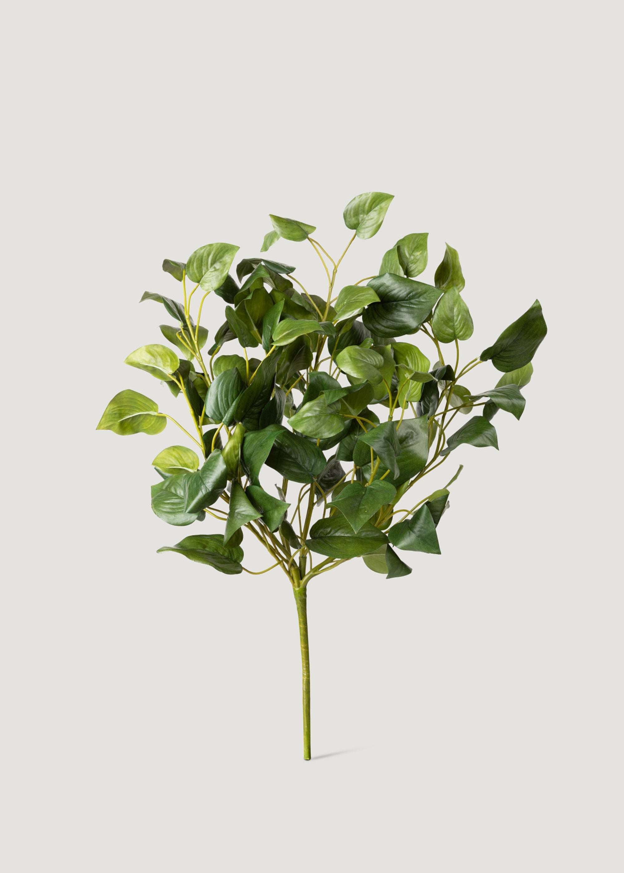 artificial two toned green philodendron Fake Philodendron Tropical Leaves Plant