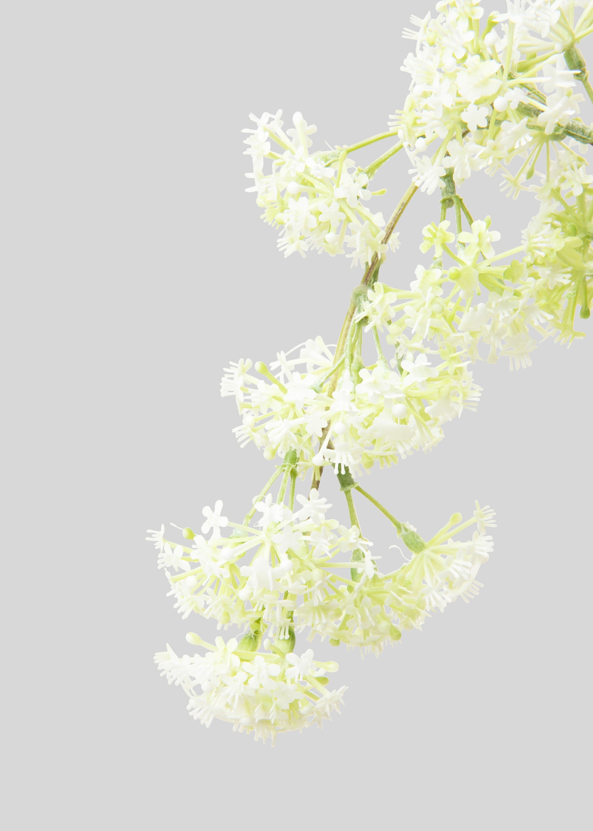 Detailed Faux Laurel Hanging Flower