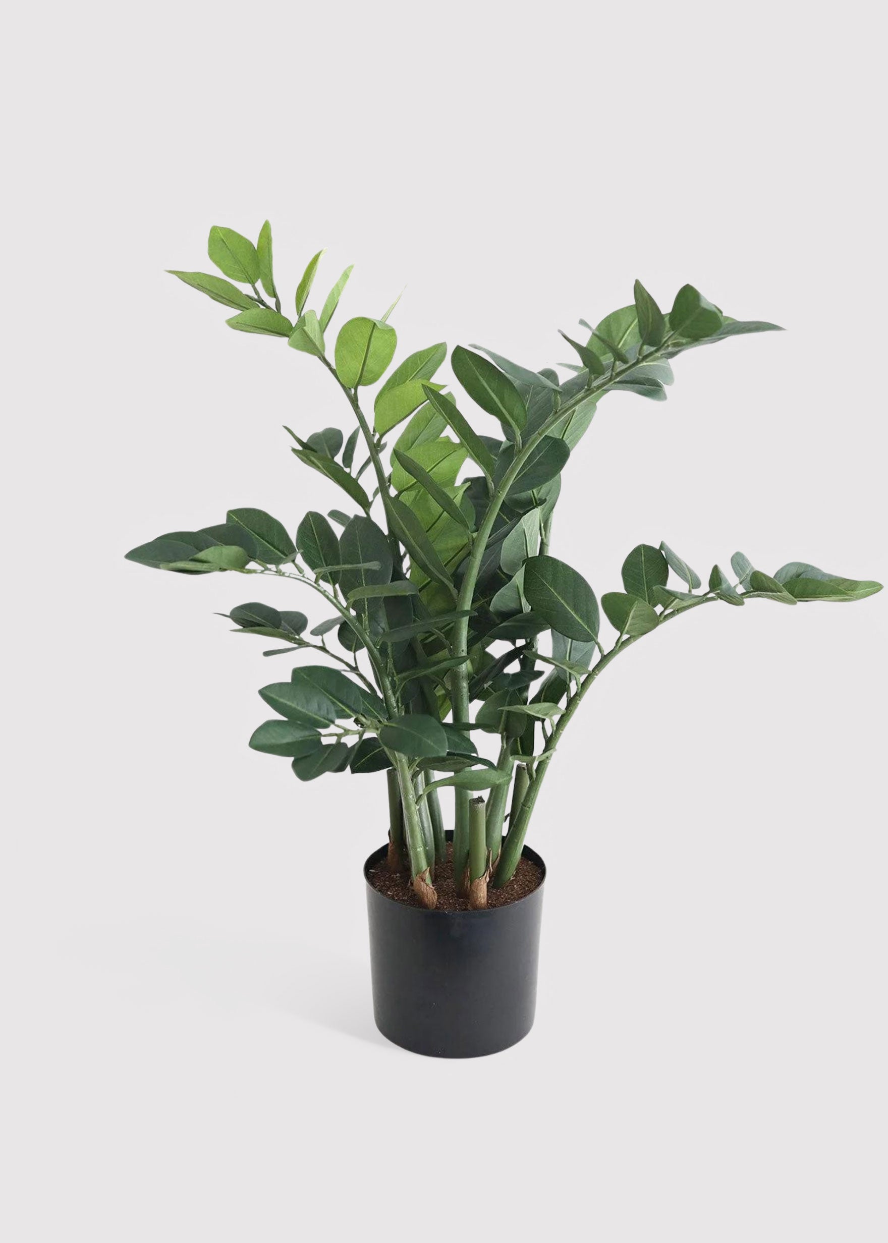 indoor artificial plants in pots 31 in. Artificial Green Outdoor Potted ZZ Plant