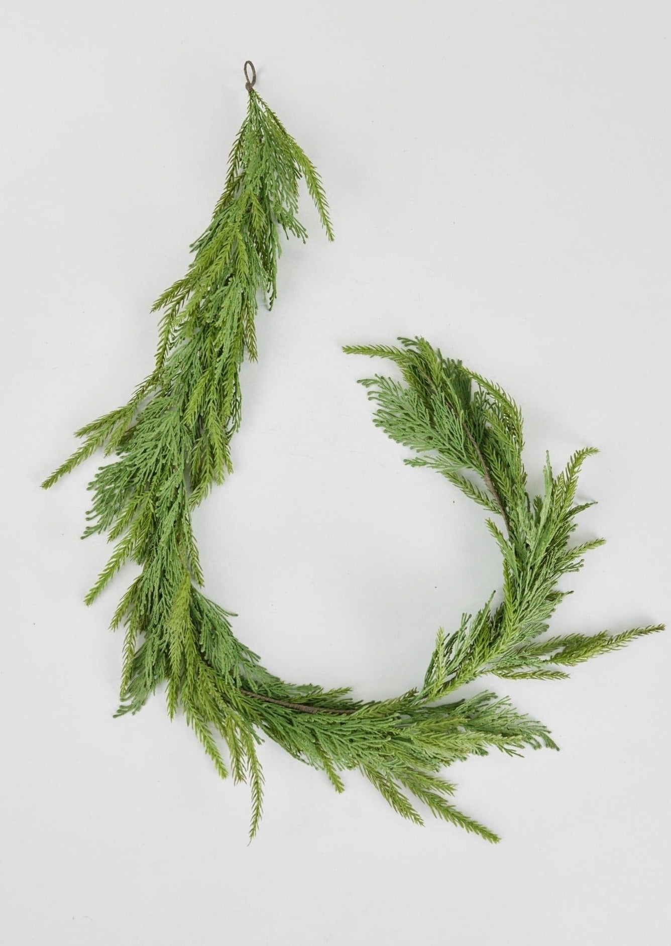 Indoor/Covered Outdoor Faux Cedar Pine Garland - 48