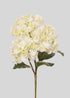 Faux Hydrangeas in Cream White