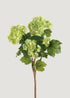 Green Artificial Snowball Flower Stem