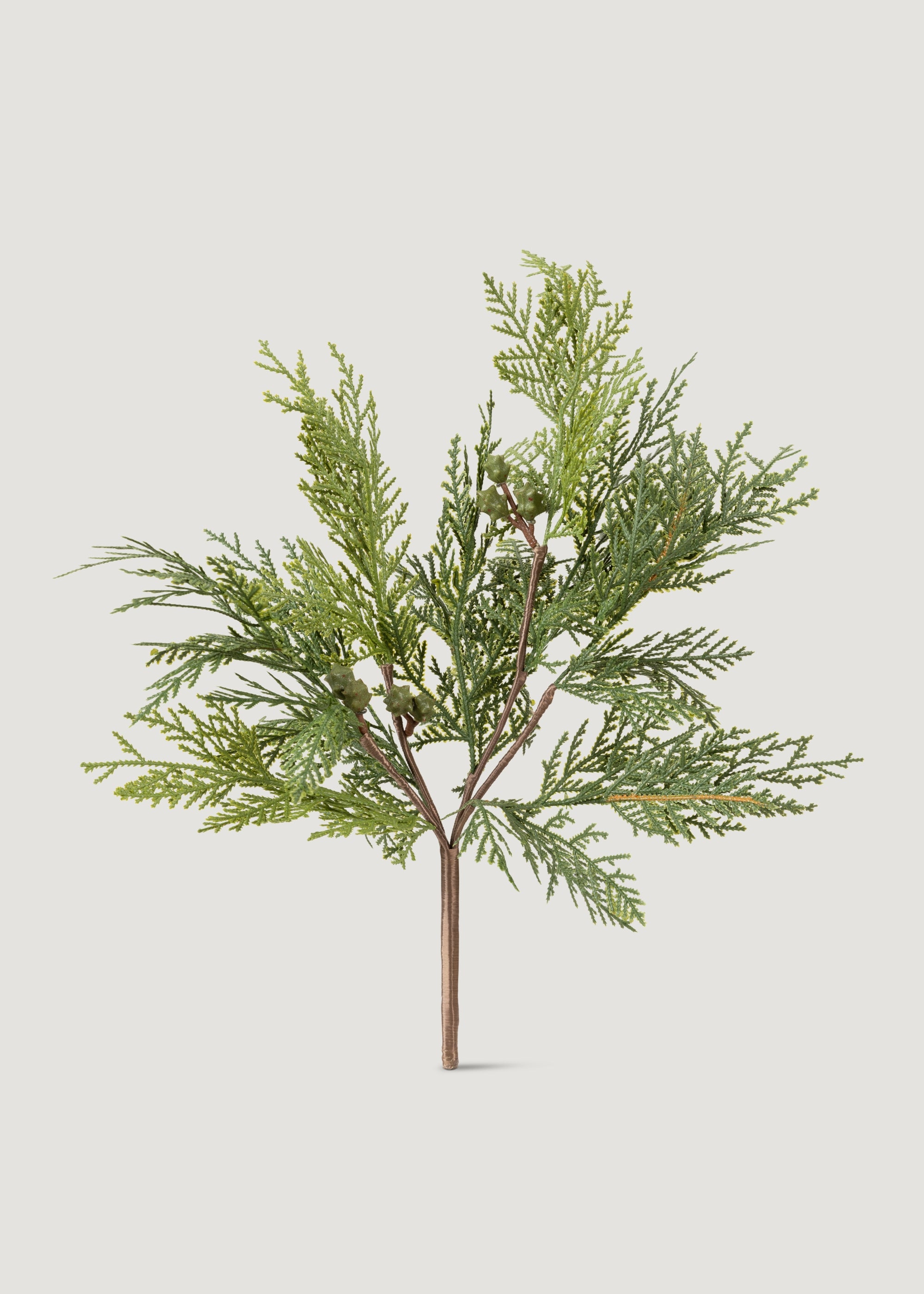 Artificial Holiday Greens Cedar Bush