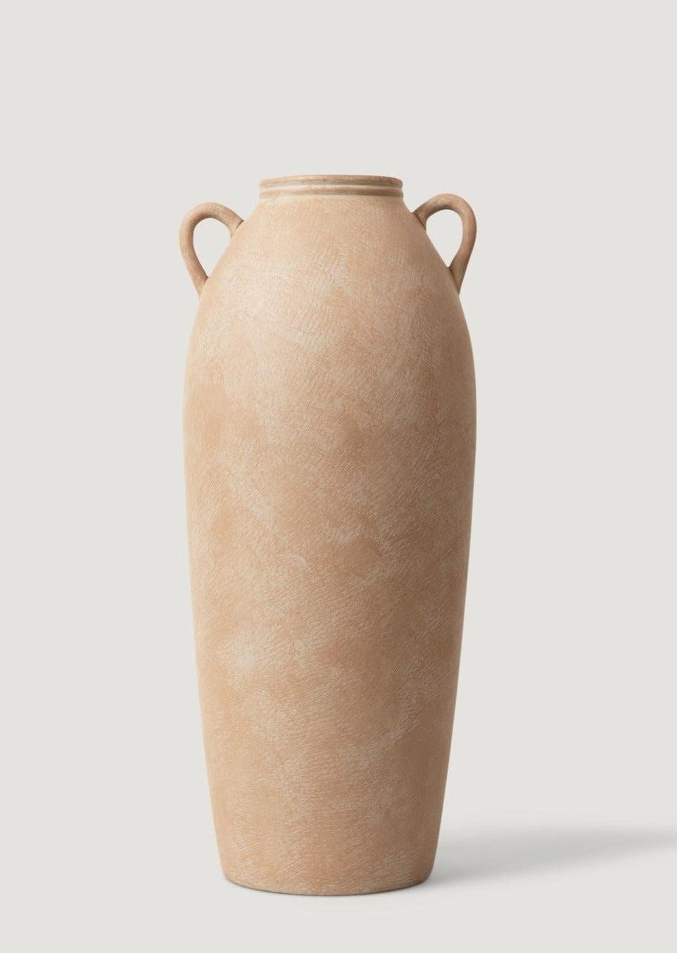 Ceramic Vases Tall Terracotta Vase with Handles Exclusive at Afloral