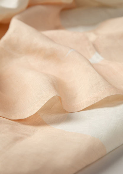 Misette Handmade Linen Tablecloth in Sand