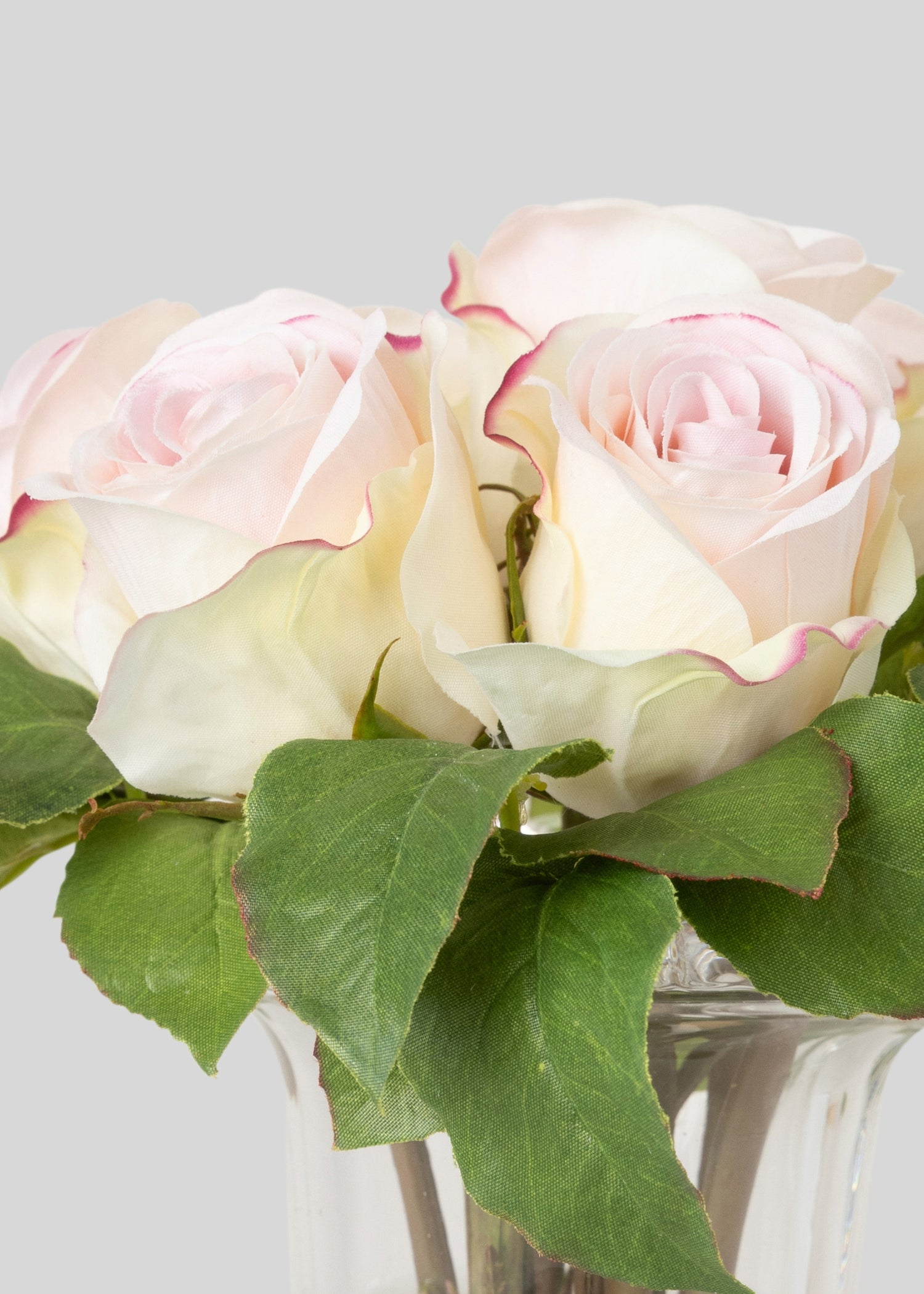 Soft Pink Artificial Roses