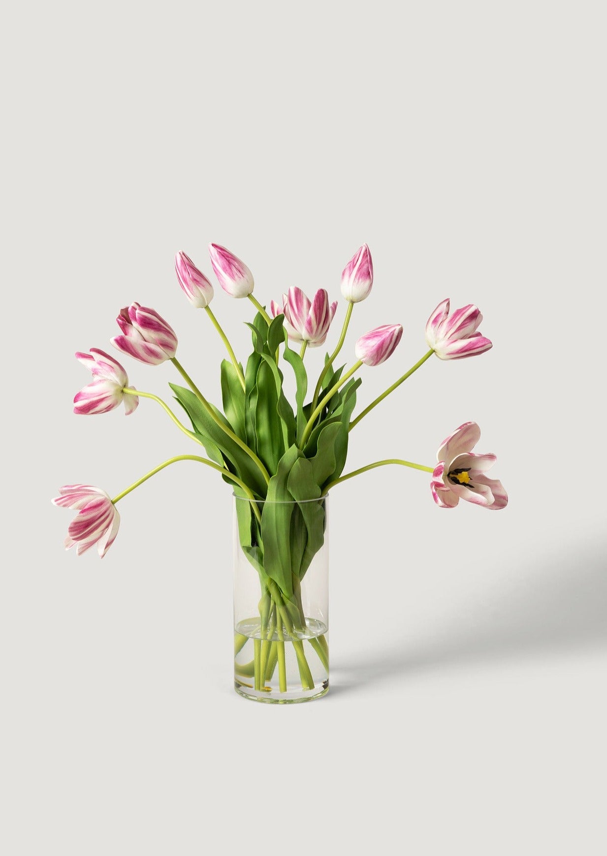 SALE - Mauve Faux Tulip Arrangement - 22"