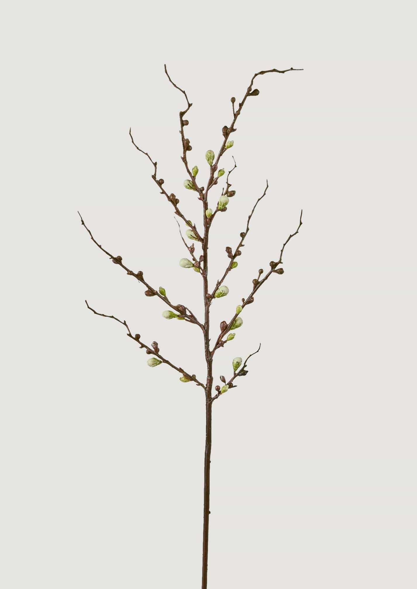 Afloral Flower Branches Faux Budding Peach Blossom Branch