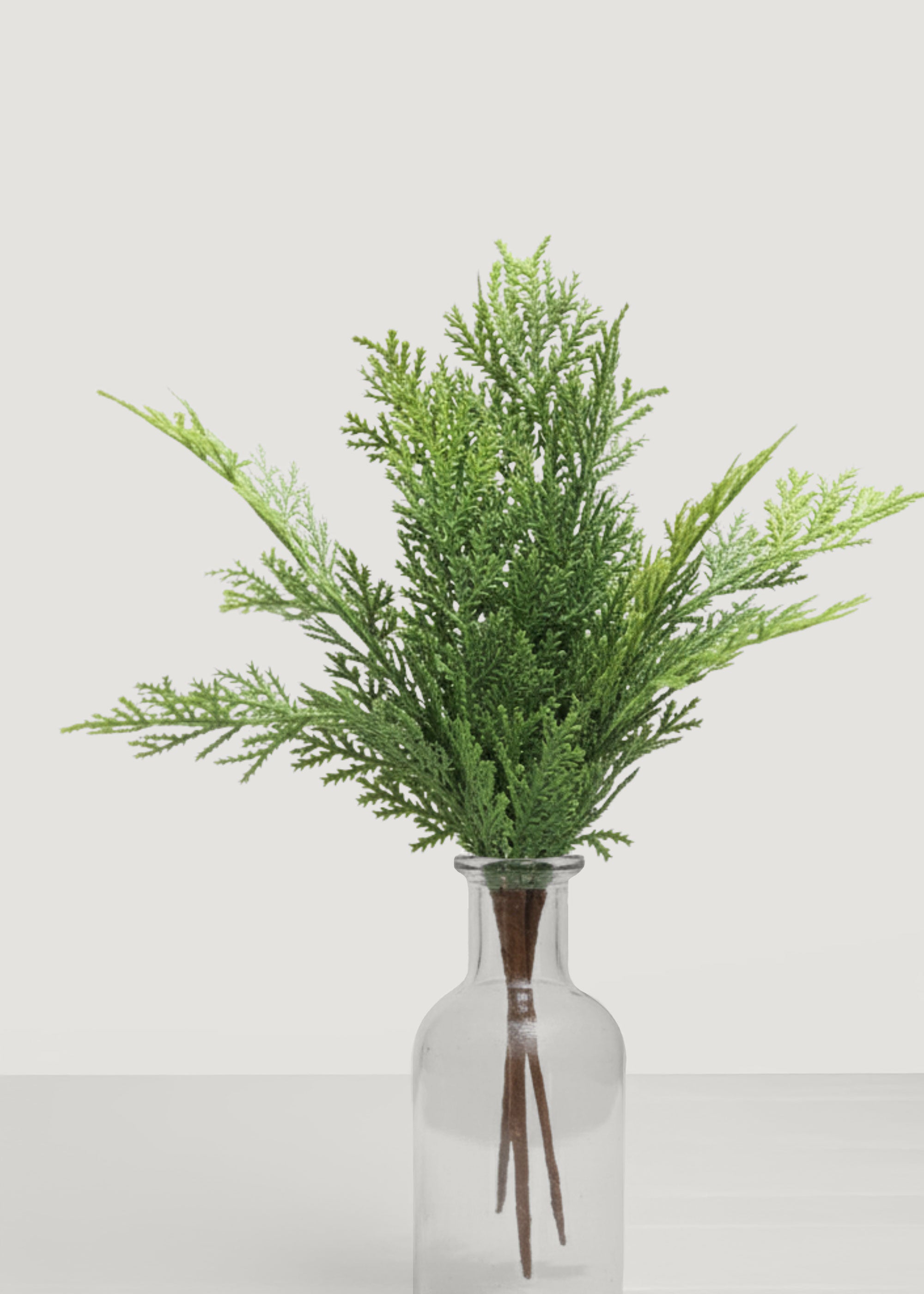 Bundle of 3 Artificial Natural Touch Cedar Pine Picks