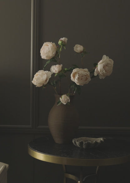 Faux Florals Blush Real Touch Peony Flowers in Video at Afloral 