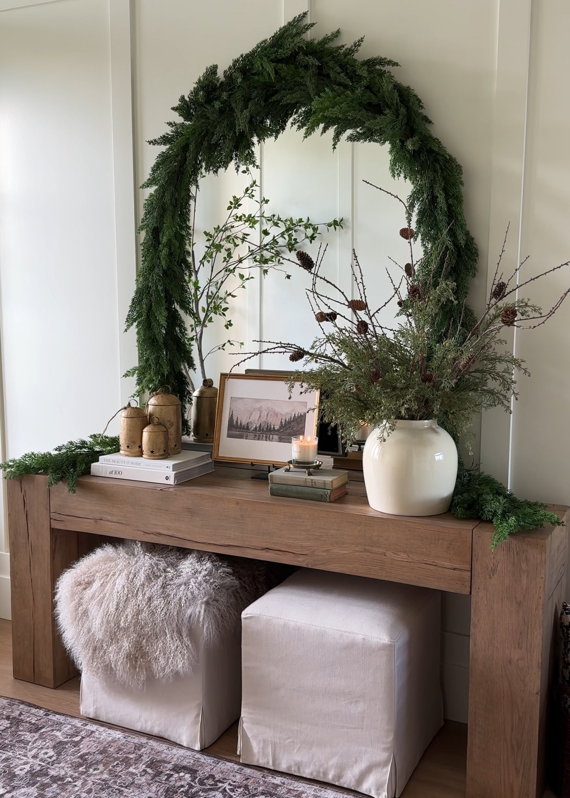Tall Natural Touch Faux Pine Evergreen Branch - 40"