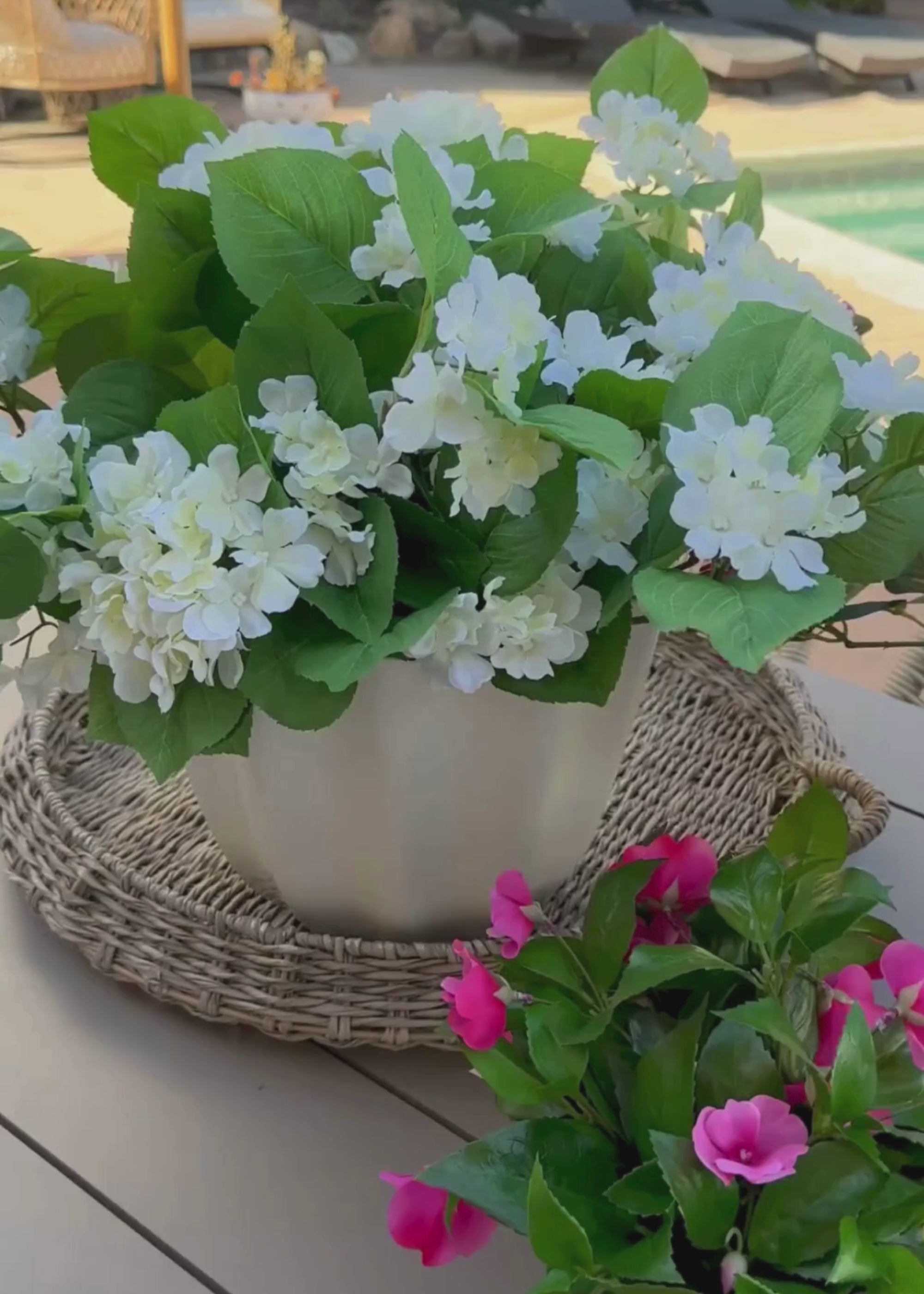 Faux Flowers for Outdoors