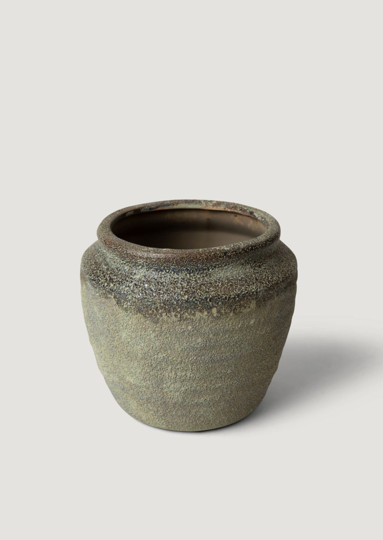 Earthy Ceramic Planter Pot - 6.25