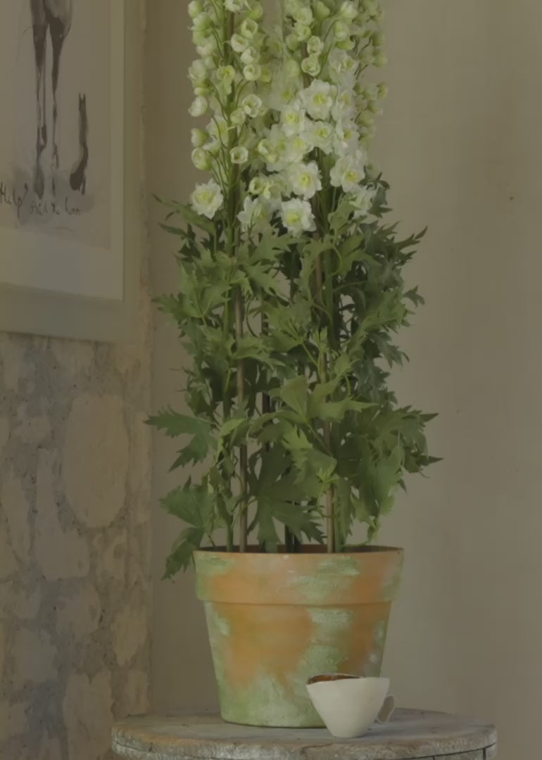 Pre-Potted-Artificial-Delphinium-at-Afloral