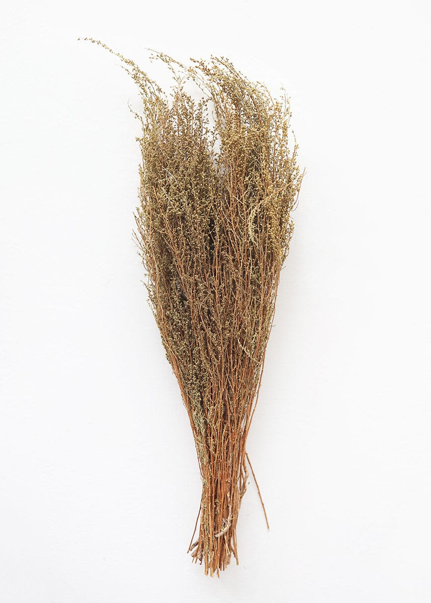 Yellow Brown Dried Goldenrod Bundle