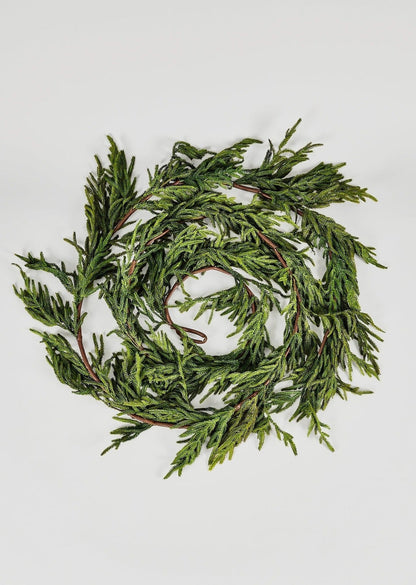 Afloral Extra Long Real Touch Norfolk Pine Garland