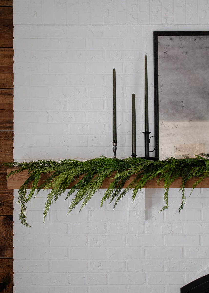 Real Touch Holiday Cedar Greenery Garland