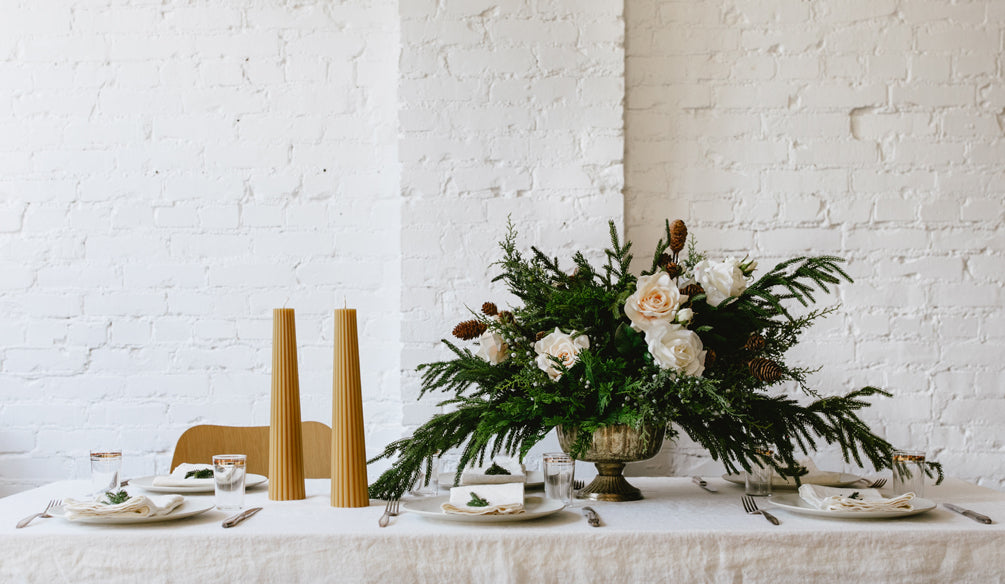 Afloral Christmas Table Centerpiece Ideas