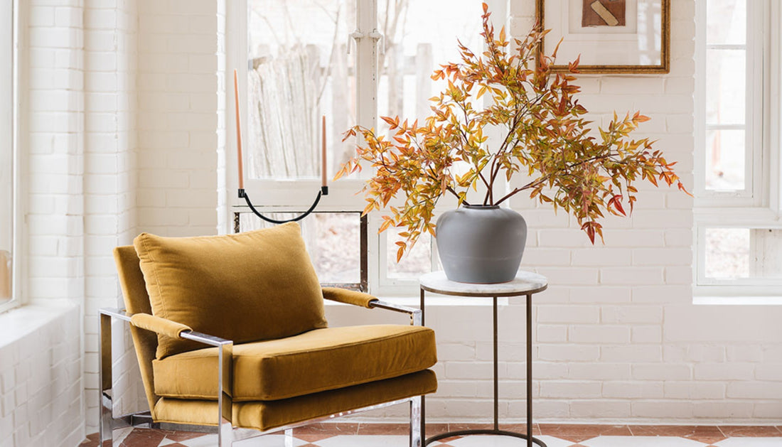 Creating Simple Thanksgiving Centerpieces Using Faux Stems