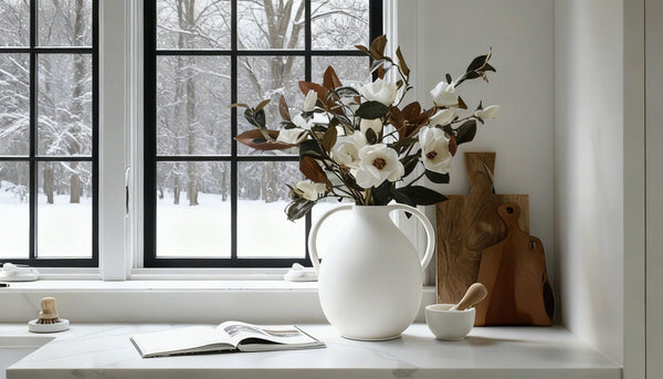 Winter Magnolia Arrangements